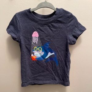 Navy Cat & Jack Shirt — 12 months